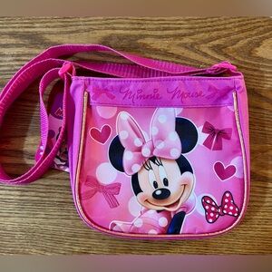 New Disney Minnie Mouse Purse - Kids / Adjustable  Shoulder Strap